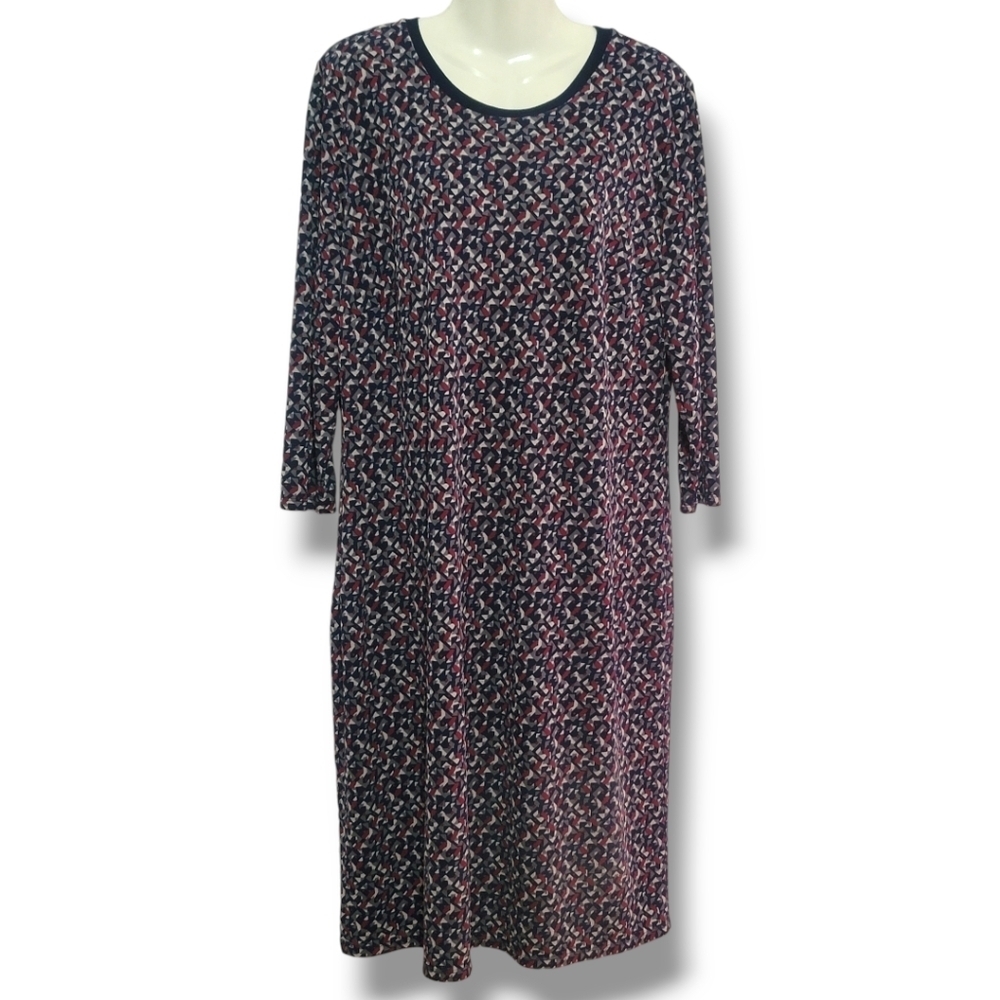 LAUREN RALPH LAUREN  - 2X Longsleeve Midi Dress
